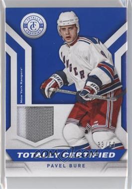 2013-14 Totally Certified - Totally Certified Materials - Blue Prime #TC-PB - Pavel Bure /50