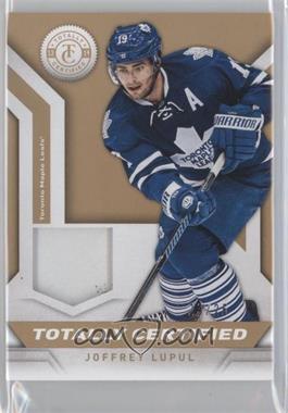 2013-14 Totally Certified - Totally Certified Materials - Gold Patch #TC-JLU - Joffrey Lupul /25