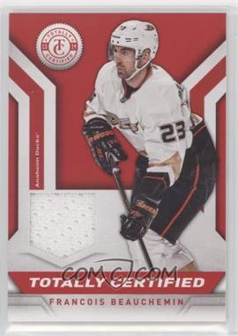 2013-14 Totally Certified - Totally Certified Materials - Red #TC-FB - Francois Beauchemin