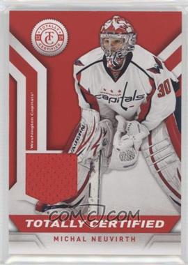 2013-14 Totally Certified - Totally Certified Materials - Red #TC-MN - Michal Neuvirth