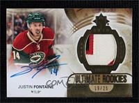 Ultimate Rookies - Justin Fontaine #/25