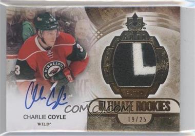 2013-14 Ultimate Collection - [Base] - Auto Patch #159 - Ultimate Rookies - Charlie Coyle /25 [Noted]