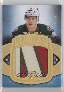 2013-14 Ultimate Collection - Debut Threads #UDT-CO - Charlie Coyle /100