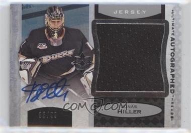 2013-14 Ultimate Collection - Ultimate Autographed Threads #UAT-JH - Tier 1 - Jonas Hiller /99