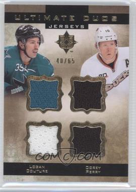 2013-14 Ultimate Collection - Ultimate Duos Jerseys #UDJ-CP - Logan Couture, Corey Perry /65