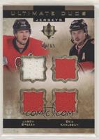 Erik Karlsson, Jason Spezza #/65