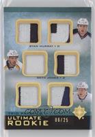 Seth Jones, Ryan Murray, Morgan Rielly #/25