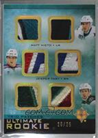 Matt Nieto, Jesper Fast, Justin Fontaine [Noted] #/25