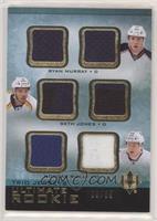 Ryan Murray, Seth Jones, Morgan Rielly #/65