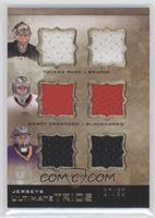 Corey Crawford, Jonathan Quick, Tuukka Rask #/50