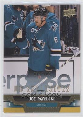 2013-14 Upper Deck - [Base] - UD Exclusives #258 - Joe Pavelski /100