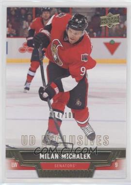 2013-14 Upper Deck - [Base] - UD Exclusives #405 - Milan Michalek /100