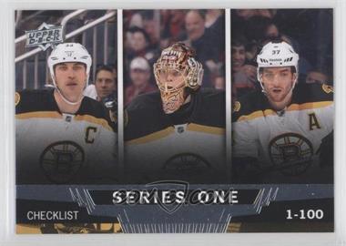 2013-14 Upper Deck - [Base] #199 - Patrice Bergeron, Zdeno Chara, Tuukka Rask