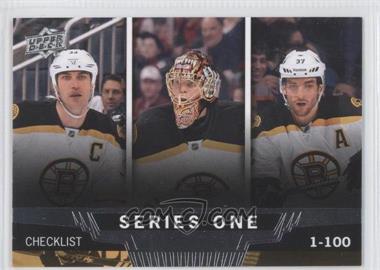 2013-14 Upper Deck - [Base] #199 - Patrice Bergeron, Zdeno Chara, Tuukka Rask