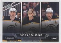 Patrice Bergeron, Zdeno Chara, Tuukka Rask