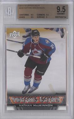 2013-14 Upper Deck - [Base] #238.1 - Young Guns - Nathan MacKinnon [BGS 9.5 GEM MINT]