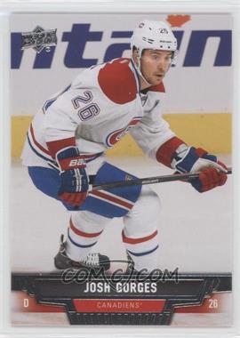 2013-14 Upper Deck - [Base] #438 - Josh Gorges