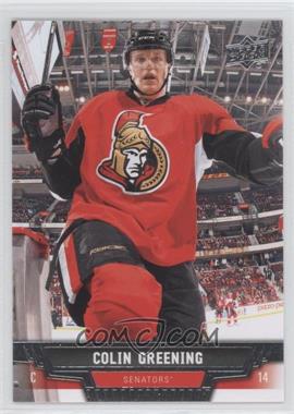 2013-14 Upper Deck - [Base] #46 - Colin Greening