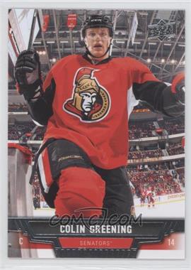 2013-14 Upper Deck - [Base] #46 - Colin Greening