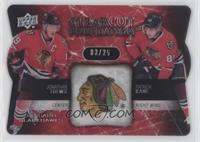 Jonathan Toews, Patrick Kane #/25