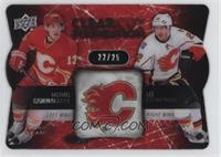 Lee Stempniak, Michael Cammalleri #/25