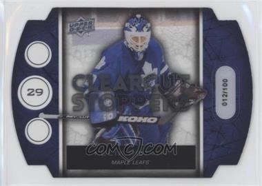 2013-14 Upper Deck - Clear Cut Stoppers #CCS-34 - Felix Potvin /100