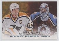 Mario Lemieux, Patrick Roy