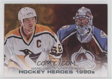 2013-14 Upper Deck - Hockey Heroes 1990s #HH65 - Mario Lemieux, Patrick Roy [EX to NM]