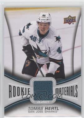 2013-14 Upper Deck - Rookie Materials #RM-TH - Tomas Hertl