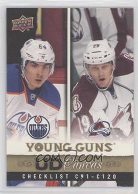 2013-14 Upper Deck - UD Canvas #C120 - Young Guns Checklist (Nail Yakupov, Nathan MacKinnon)