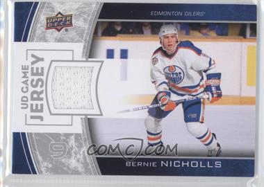 2013-14 Upper Deck - UD Game Jersey Series 1 #GJ-BN - Bernie Nicholls