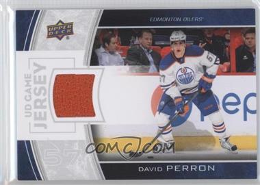 2013-14 Upper Deck - UD Game Jersey Series 2 #GJ-DP - David Perron