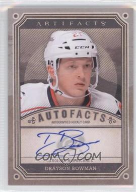 2013-14 Upper Deck Artifacts - Autofacts #A-DB - Drayson Bowman