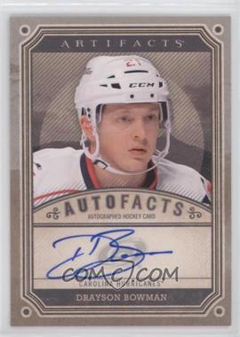 2013-14 Upper Deck Artifacts - Autofacts #A-DB - Drayson Bowman