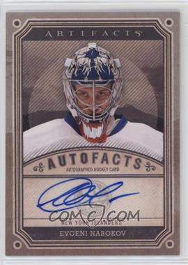 2013-14 Upper Deck Artifacts - Autofacts #A-EN - Evgeni Nabokov