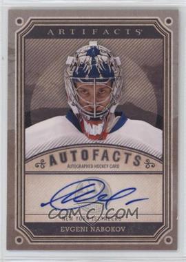 2013-14 Upper Deck Artifacts - Autofacts #A-EN - Evgeni Nabokov