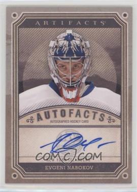 2013-14 Upper Deck Artifacts - Autofacts #A-EN - Evgeni Nabokov