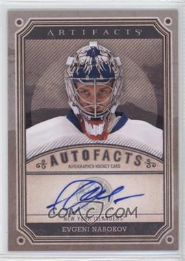 2013-14 Upper Deck Artifacts - Autofacts #A-EN - Evgeni Nabokov