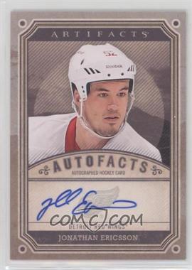 2013-14 Upper Deck Artifacts - Autofacts #A-JE - Jonathan Ericsson