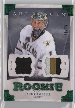 2013-14 Upper Deck Artifacts - [Base] - Emerald Jersey/Patch #167 - Rookies - Jack Campbell /75