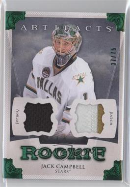 2013-14 Upper Deck Artifacts - [Base] - Emerald Jersey/Patch #167 - Rookies - Jack Campbell /75