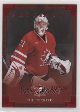 2013-14 Upper Deck Artifacts - [Base] - Ruby #129 - Team Canada - Chet Pickard /299