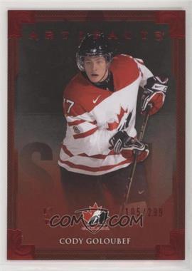 2013-14 Upper Deck Artifacts - [Base] - Ruby #130 - Team Canada - Cody Goloubef /299