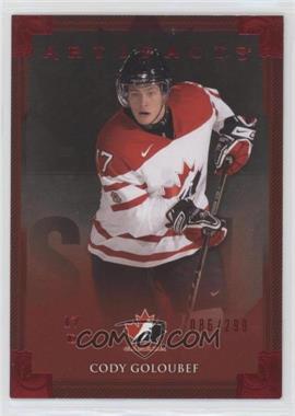 2013-14 Upper Deck Artifacts - [Base] - Ruby #130 - Team Canada - Cody Goloubef /299