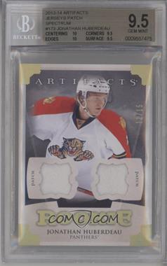 2013-14 Upper Deck Artifacts - [Base] - Spectrum Patch/Patch #173 - Rookies - Jonathan Huberdeau /15 [BGS 9.5 GEM MINT]