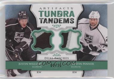 2013-14 Upper Deck Artifacts - Tundra Tandems - Emerald Patch #TT-WP - Justin Williams, Dustin Penner /36
