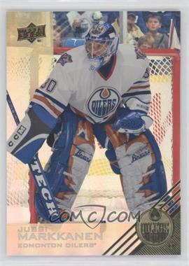 2013-14 Upper Deck Edmonton Oilers - [Base] - Rainbow Foil #58 - Jussi Markkanen