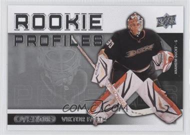 2013-14 Upper Deck Overtime - Rookie Profiles #RP22 - Viktor Fasth