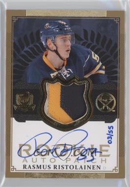 2013-14 Upper Deck The Cup - [Base] - Gold Patches/Autographs #112 - Rookie Auto Patch - Rasmus Ristolainen /55