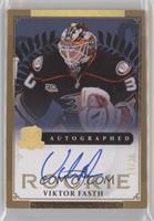 Autographed Rookie - Viktor Fasth [EX to NM] #/25